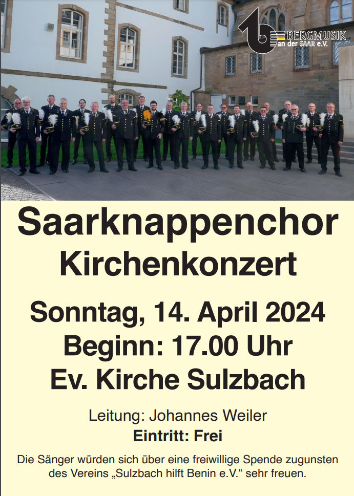 Konzert in der ev. Kirche Sulzbach/Saar